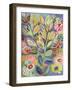 Garden Of Whimsy II-Karen Fields-Framed Art Print