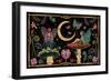 Garden Of Wonder I Dark-Dina June-Framed Art Print