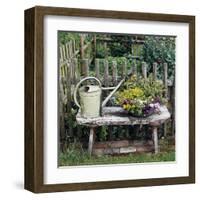 Garden of Yesteryear-Janne Peters-Framed Art Print