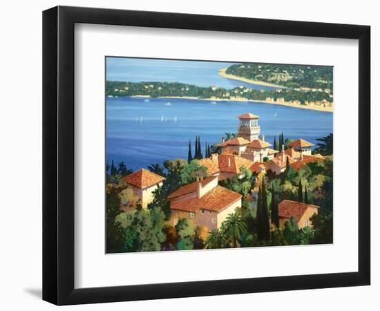 Garden on the Cote d'Azur-Max Hayslette-Framed Premium Giclee Print