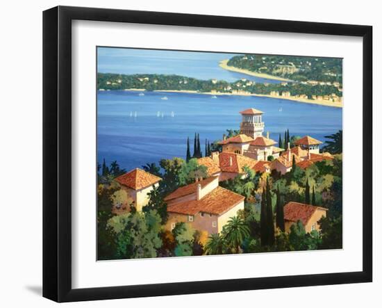 Garden on the Cote d'Azur-Max Hayslette-Framed Giclee Print