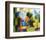 Garden on the Lake-Auguste Macke-Framed Premium Giclee Print