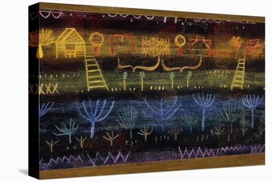 Garden on the Level-Paul Klee-Stretched Canvas