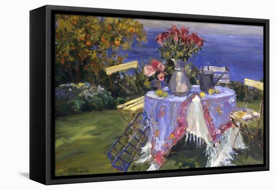 Garden Over the Sea-Allayn Stevens-Framed Stretched Canvas