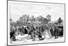 Garden Party at Windsor Castle, 19th Century-null-Mounted Giclee Print