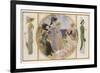 Garden Party Frocks 1911-Rene Lelong-Framed Art Print