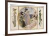 Garden Party Frocks 1911-Rene Lelong-Framed Premium Giclee Print