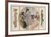 Garden Party Frocks 1911-Rene Lelong-Framed Premium Giclee Print