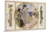 Garden Party Frocks 1911-Rene Lelong-Mounted Premium Giclee Print