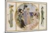 Garden Party Frocks 1911-Rene Lelong-Mounted Art Print