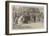 Garden Party Given by the Prince and Princess of Wales at Marlborough House-William Heysham Overend-Framed Giclee Print