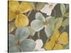 Garden Party in Gray II-Lanie Loreth-Stretched Canvas