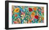 Garden Party V-Peggy Davis-Framed Art Print