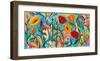 Garden Party V-Peggy Davis-Framed Art Print