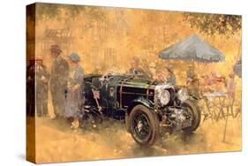 Garden Party with the Bentley-Peter Miller-Stretched Canvas