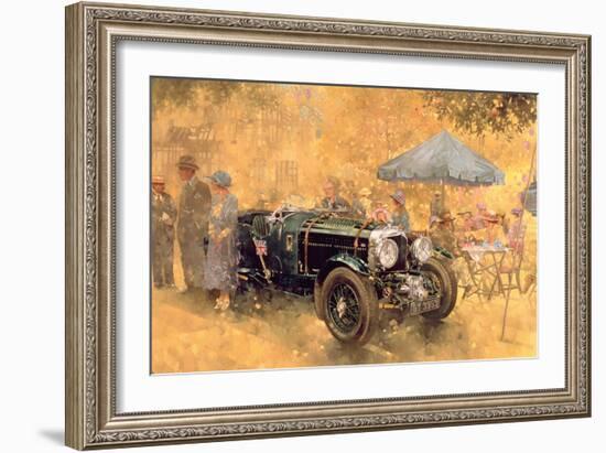 Garden Party with the Bentley-Peter Miller-Framed Giclee Print