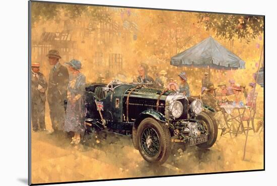 Garden Party with the Bentley-Peter Miller-Mounted Giclee Print