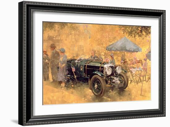 Garden Party with the Bentley-Peter Miller-Framed Giclee Print