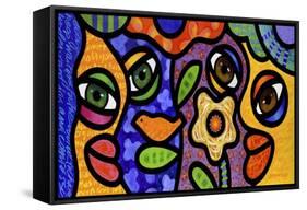 Garden Party-Steven Scott-Framed Stretched Canvas