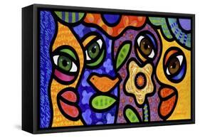 Garden Party-Steven Scott-Framed Stretched Canvas