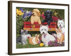 Garden Party-William Vanderdasson-Framed Giclee Print