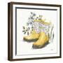 Garden Patch VIII Yellow-Leslie Trimbach-Framed Art Print