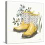 Garden Patch VIII Yellow-Leslie Trimbach-Stretched Canvas