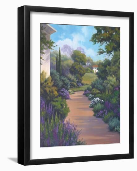 Garden Path I-Vivien Rhyan-Framed Premium Giclee Print