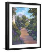 Garden Path I-Vivien Rhyan-Framed Art Print