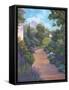 Garden Path I-Vivien Rhyan-Framed Stretched Canvas