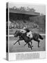 Garden Path Winning the Two Thousand Guineas at Newmarket-null-Stretched Canvas