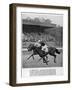 Garden Path Winning the Two Thousand Guineas at Newmarket-null-Framed Photographic Print