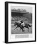 Garden Path Winning the Two Thousand Guineas at Newmarket-null-Framed Photographic Print