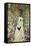 Garden Path with Chickens-Gustav Klimt-Framed Stretched Canvas