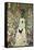 Garden Path with Chickens-Gustav Klimt-Framed Stretched Canvas