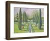 GARDEN PATH-ALLAYN STEVENS-Framed Art Print
