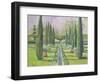 GARDEN PATH-ALLAYN STEVENS-Framed Art Print