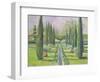 GARDEN PATH-ALLAYN STEVENS-Framed Art Print