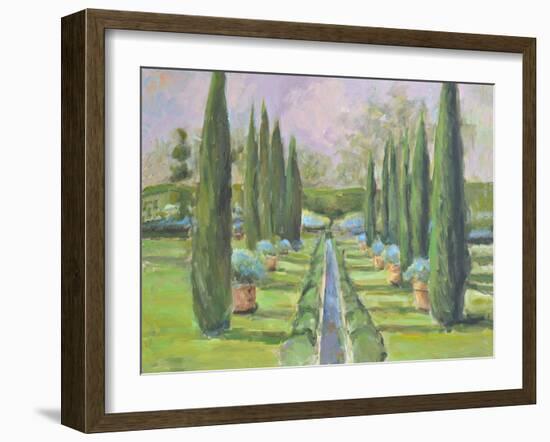 GARDEN PATH-ALLAYN STEVENS-Framed Art Print