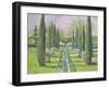 GARDEN PATH-ALLAYN STEVENS-Framed Art Print