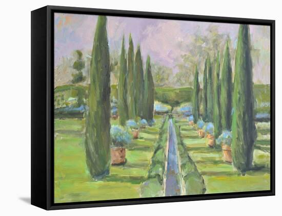 GARDEN PATH-ALLAYN STEVENS-Framed Stretched Canvas