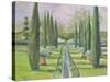 GARDEN PATH-ALLAYN STEVENS-Stretched Canvas