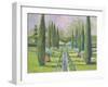 Garden Path-Allayn Stevens-Framed Art Print