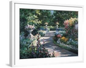 Garden Path-unknown Chiu-Framed Art Print