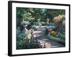 Garden Path-unknown Chiu-Framed Art Print