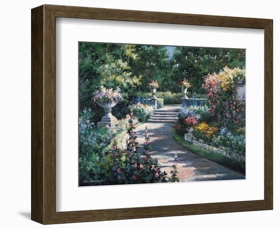 Garden Path-unknown Chiu-Framed Art Print