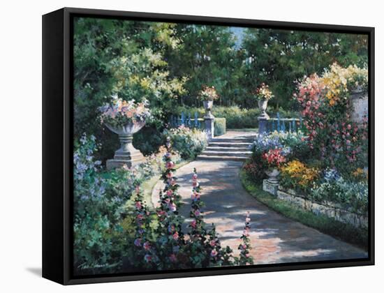 Garden Path-unknown Chiu-Framed Stretched Canvas