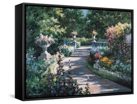 Garden Path-unknown Chiu-Framed Stretched Canvas