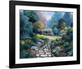 Garden Pathway-Barbara R^ Felisky-Framed Art Print