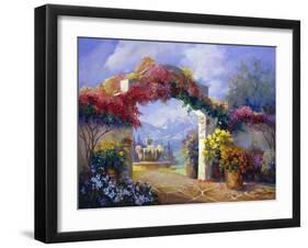 Garden Peace-Carolyne Hawley-Framed Art Print